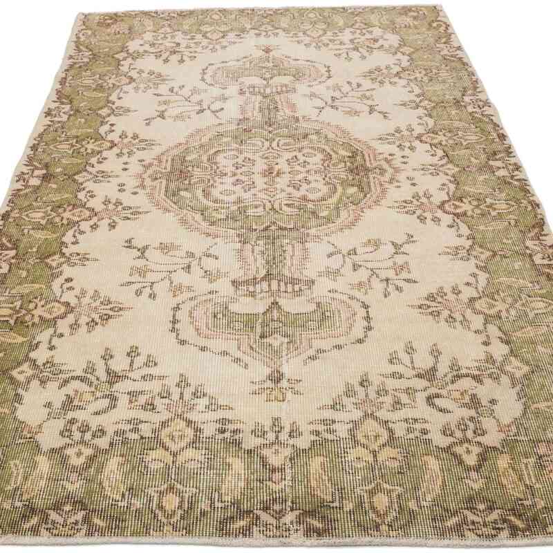 Vintage Turkish Hand-Knotted Rug - 3' 8" x 6' 8" (44 in. x 80 in.) - K0056810