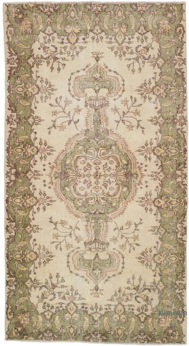 Vintage Turkish Hand-Knotted Rug - 3' 8" x 6' 8" (44 in. x 80 in.) - K0056810