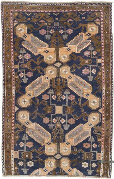 Vintage Turkish Hand-Knotted Rug - 3' 1" x 4' 10" (37 in. x 58 in.)