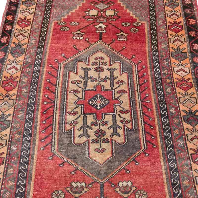 Alfombra Vintage Turca Anudada a Mano - 98 cm x 191 cm - K0056838
