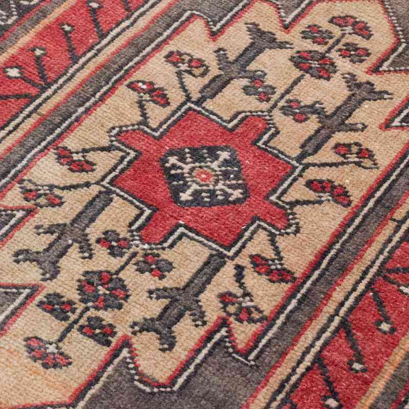 Alfombra Vintage Turca Anudada a Mano - 98 cm x 191 cm - K0056838