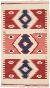 Yeni Kök Boya El Dokuma Kilim - 82 cm x 138 cm