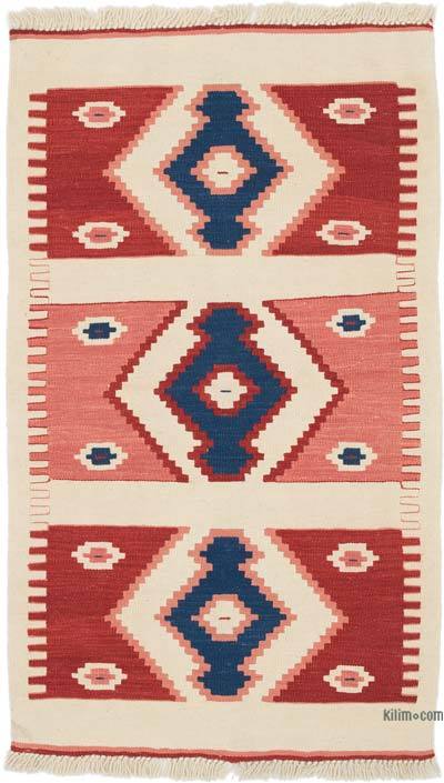 Yeni Kök Boya El Dokuma Kilim - 82 cm x 138 cm