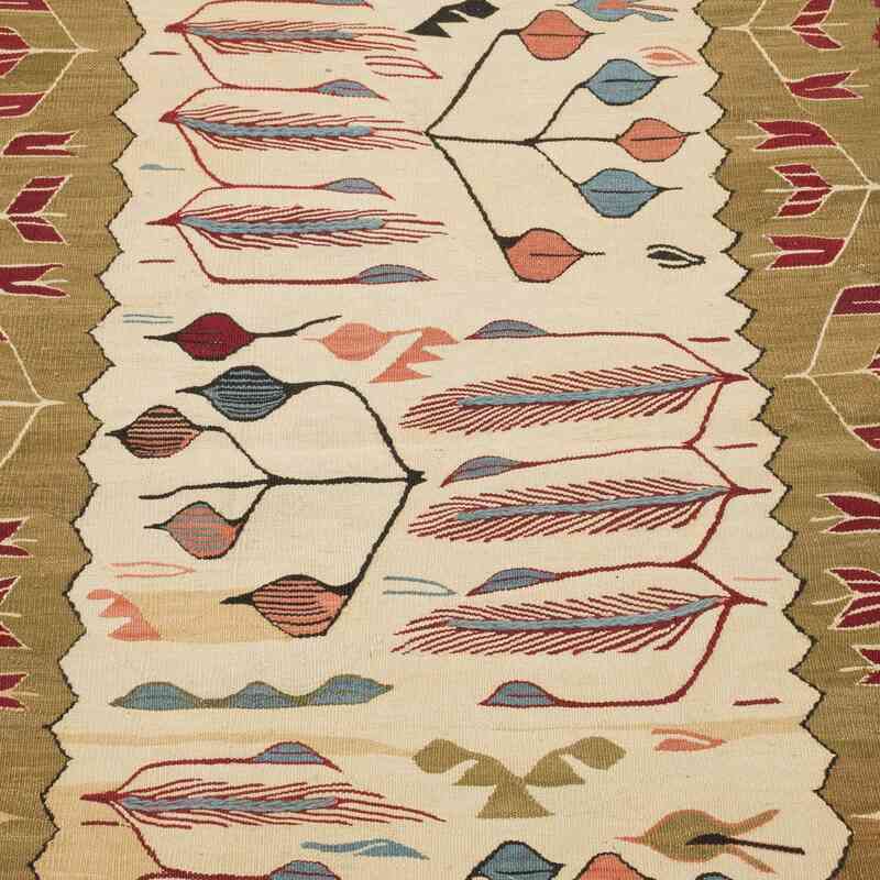 New Handwoven Turkish Kilim Rug - 3' 1" x 4' 2" (37" x 50") - K0056896