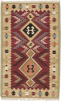 Yeni Kök Boya El Dokuma Kilim - 99 cm x 160 cm