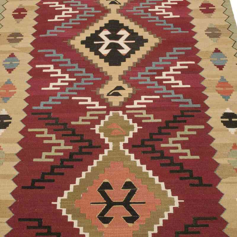 Yeni Kök Boya El Dokuma Kilim - 99 cm x 160 cm - K0056912