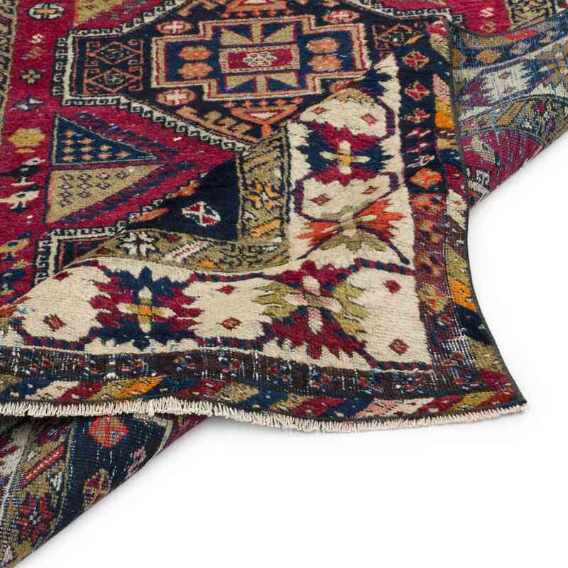 Alfombra Vintage Turca Anudada a Mano - 117 cm x 300 cm - K0056923
