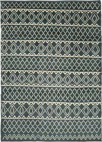 Beige New Hand-Knotted Rug - 9' 1" x 12' 6" (109" x 150")