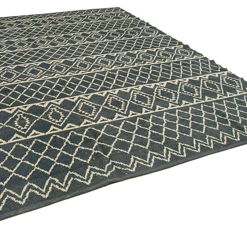 Beige New Hand-Knotted Rug - 9' 1" x 12' 6" (109" x 150") - K0056937