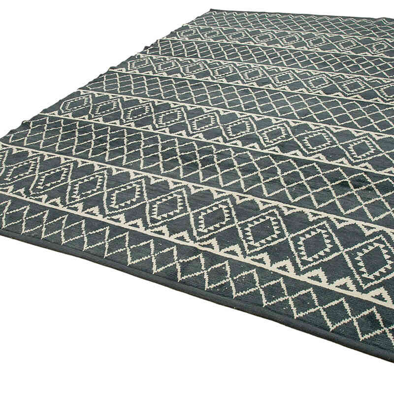 Beige New Hand-Knotted Rug - 9' 1" x 12' 6" (109" x 150") - K0056937