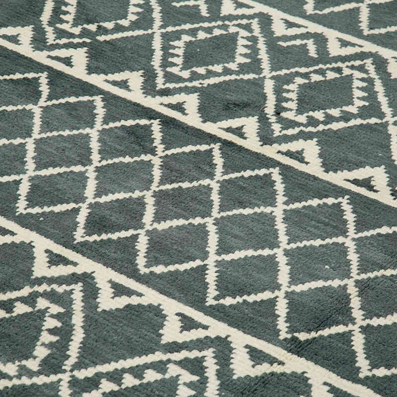 Beige New Hand-Knotted Rug - 9' 1" x 12' 6" (109" x 150") - K0056937