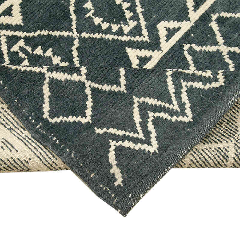 Beige New Hand-Knotted Rug - 9' 1" x 12' 6" (109" x 150") - K0056937