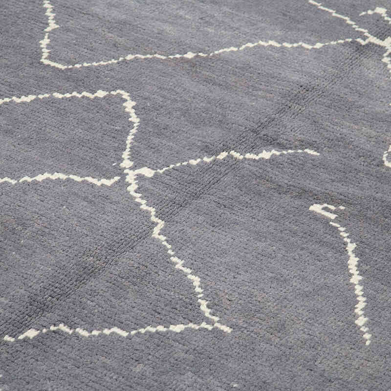 New Moroccan Style Hand-Knotted Tulu Rug - 8'  x 11' 11" (96" x 143") - K0056938