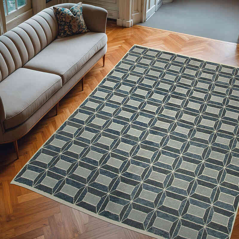 New Hand-Knotted Rug - 7' 7" x 10' 3" (91" x 123") - K0056944