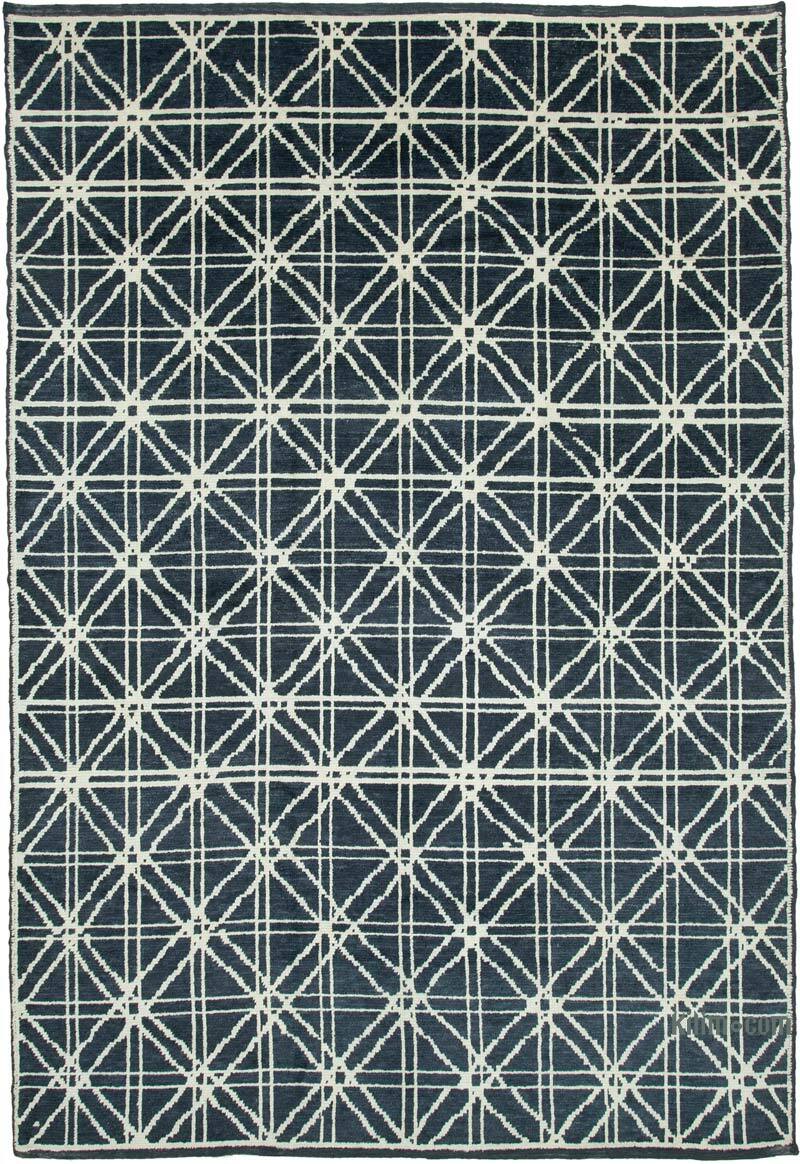 New Hand-Knotted Rug - 8' 9" x 12' 7" (105" x 151") - K0056948