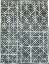 New Hand-Knotted Rug - 7' 7" x 10'  (91" x 120")