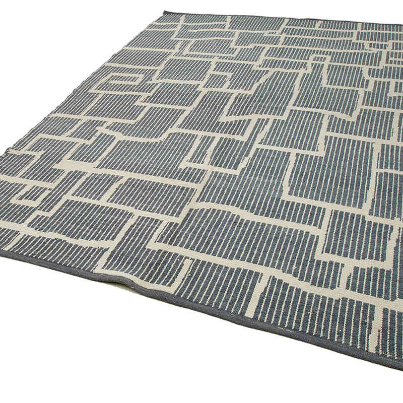 New Hand-Knotted Rug - 7' 5" x 9' 11" (89" x 119") - K0056962