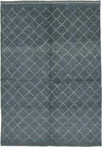 New Moroccan Style Hand-Knotted Tulu Rug - 5' 7" x 7' 10" (67" x 94")