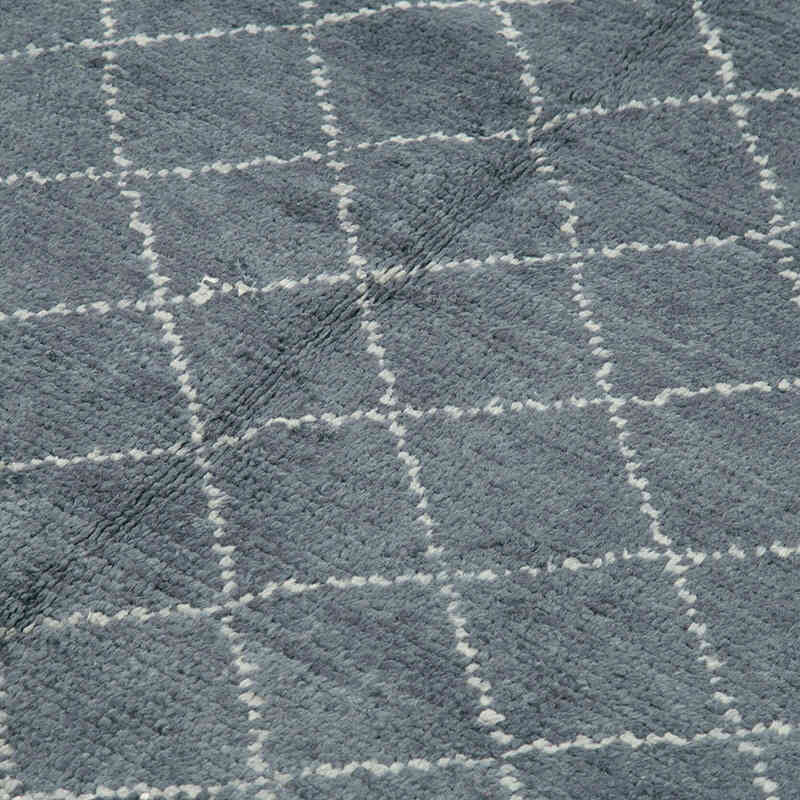 New Moroccan Style Hand-Knotted Tulu Rug - 5' 7" x 7' 10" (67" x 94") - K0056964