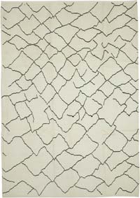 New Moroccan Style Hand-Knotted Tulu Rug - 8' 11" x 12' 8" (107" x 152")