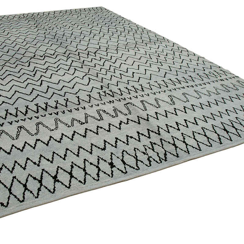 Alfombra 'Tulu' de estilo Marroquí Anudada a Mano - 297 cm x 428 cm - K0056969
