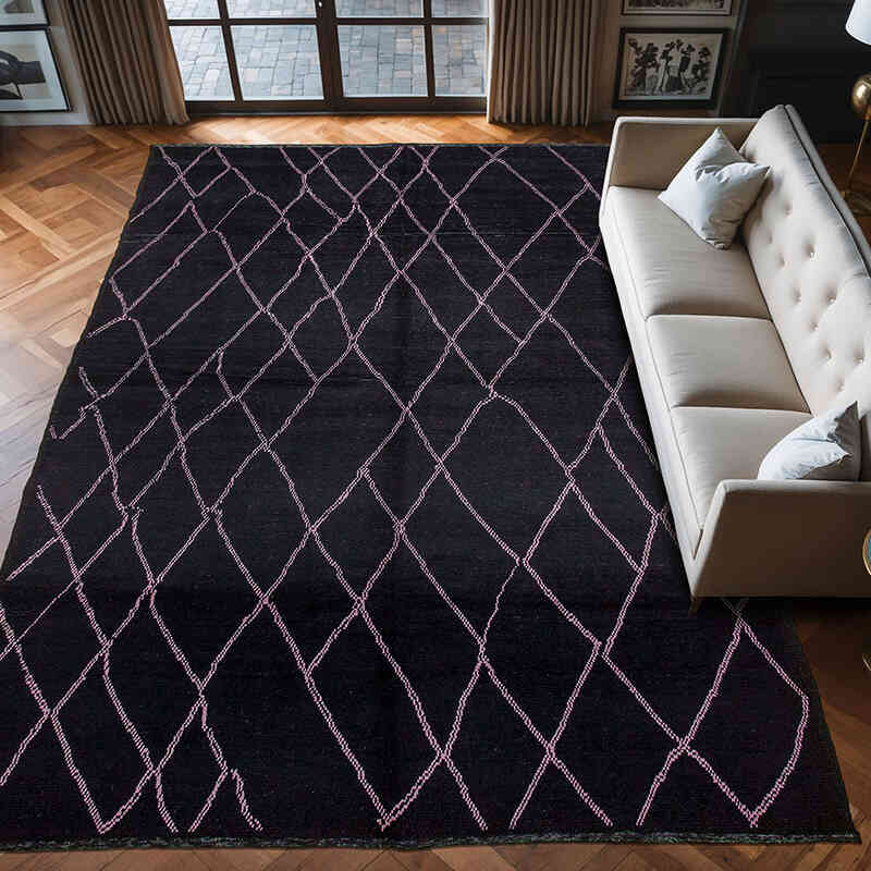 Yeni Fas Stili El Dokuma Tulu - 271 cm x 398 cm - K0056975