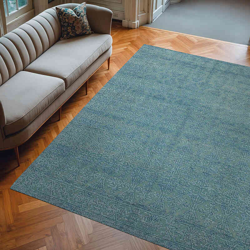 New Hand-Knotted Rug - 8'  x 10'  (96" x 120") - K0056981