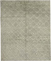 Yeni Fas Stili El Dokuma Tulu - 249 cm x 297 cm