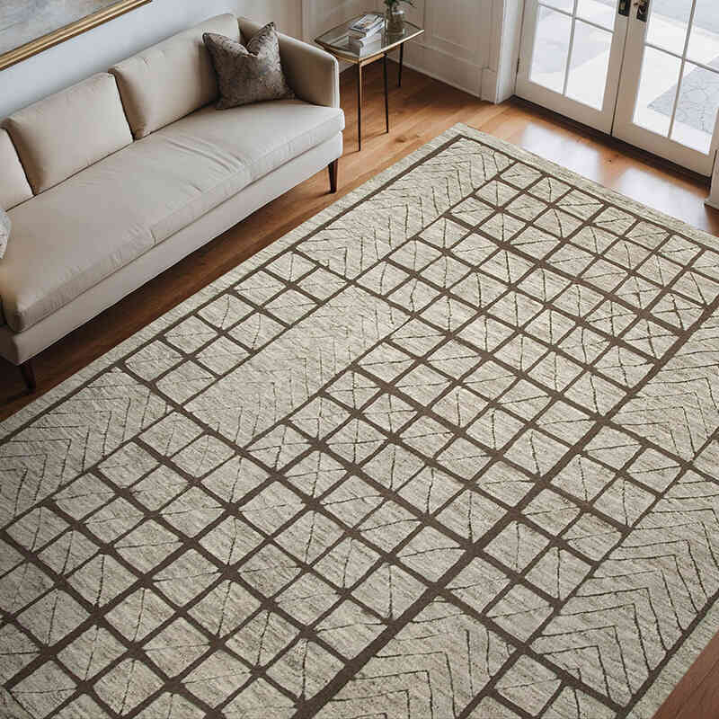 Nueva Alfombra Anudada a Mano - 274 cm x 366 cm - K0056998