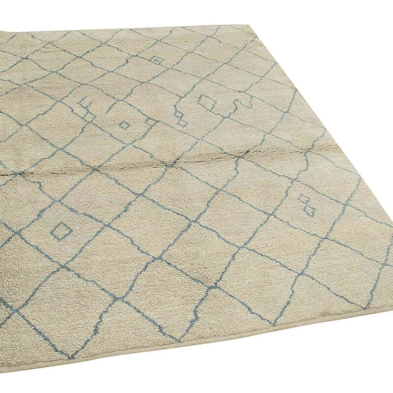 Yeni Fas Stili El Dokuma Tulu - 152 cm x 213 cm - K0057032