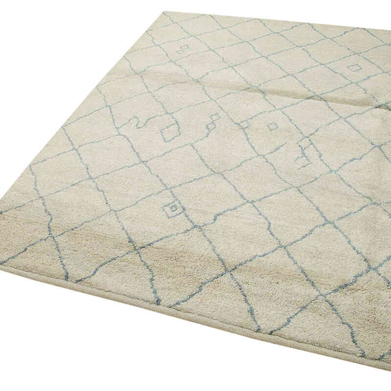 Yeni Fas Stili El Dokuma Tulu - 152 cm x 213 cm - K0057032