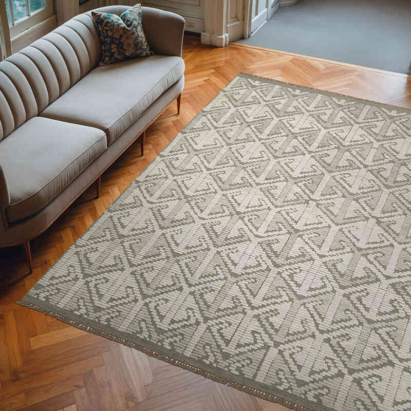 New Turkish Tulu Rug - 8'  x 10'  (96" x 120") - K0057041