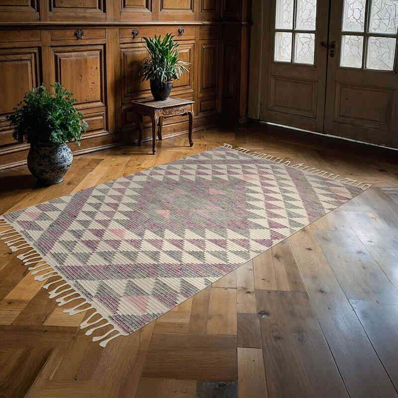 New Turkish Tulu Rug - 5'  x 8'  (60" x 96") - K0057057