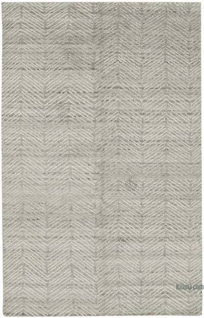 New Hand-Knotted Rug - 5' 1" x 8' 1" (61" x 97")