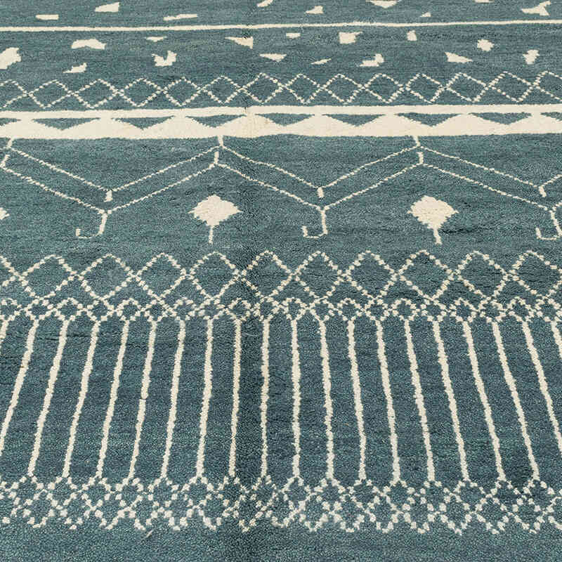 New Hand-Knotted Rug - 9' 2" x 12'  (110" x 144") - K0057099