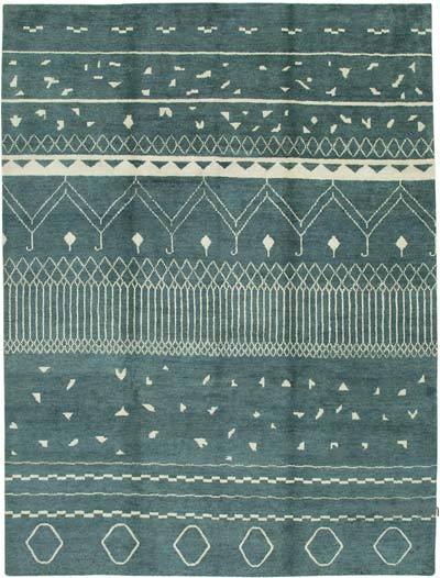 New Hand-Knotted Rug - 10' 2" x 13' 8" (122 in. x 164 in.)