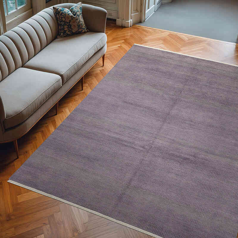 New Hand-Knotted Rug - 8'  x 10' 5" (96" x 125") - K0057116