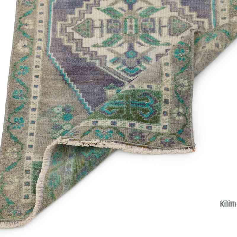 Vintage Turkish Hand-Knotted Rug - 1' 10" x 3' 1" (22" x 37") - K0057139