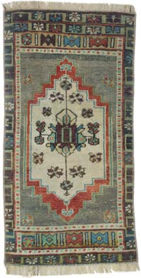 El Dokuma Vintage Halı - 42 cm x 80 cm