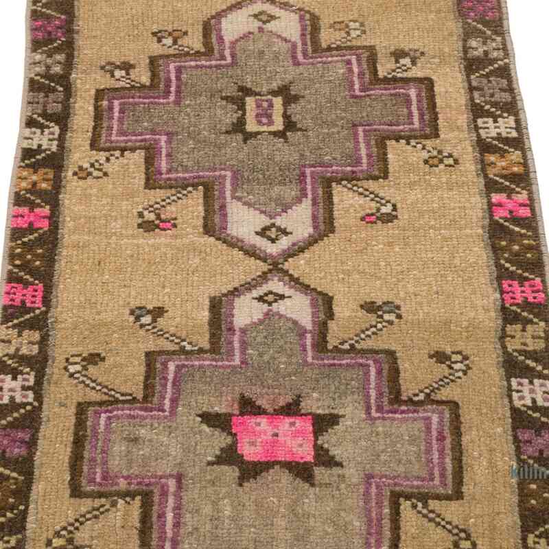 Vintage Turkish Hand-Knotted Rug - 1' 8" x 2' 8" (20 in. x 32 in.) - K0057146