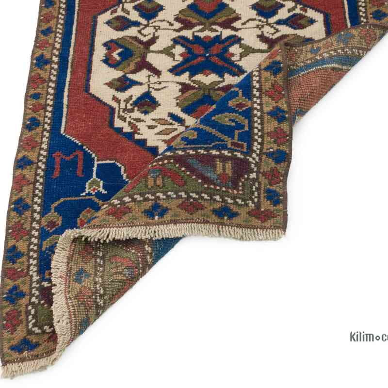 Vintage Turkish Hand-Knotted Rug - 1' 10" x 3' 5" (22" x 41") - K0057164