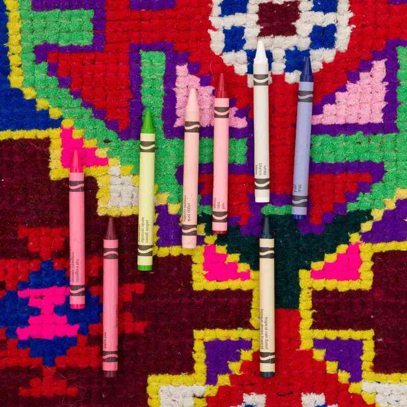 Vintage Tribal Runner Rug - 2' 8" x 11' 1" (32" x 133") - K0057199