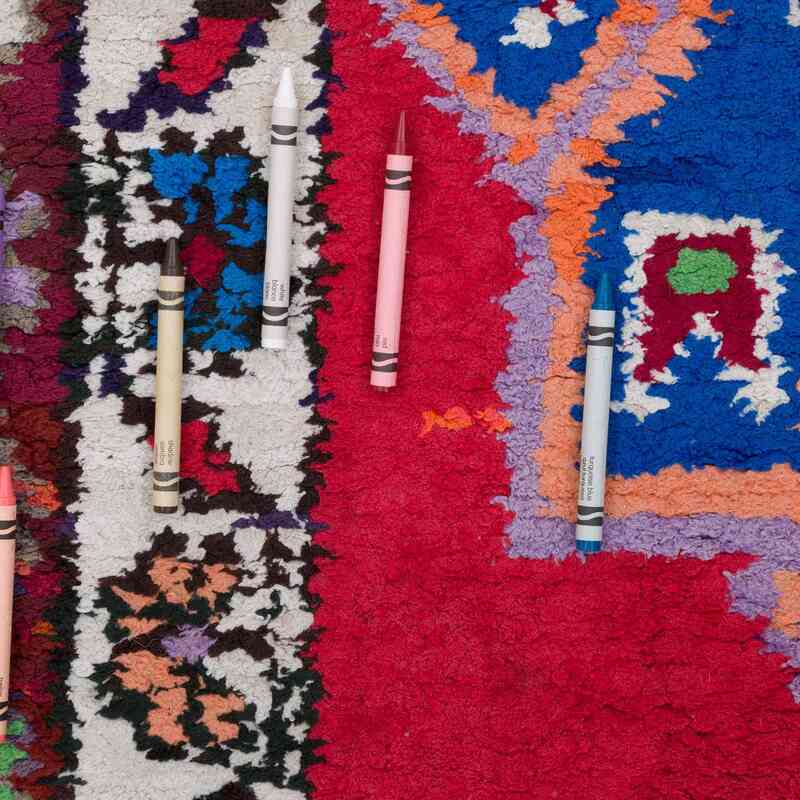 Alfombra Vintage de pasillo - 84 cm x 380 cm - K0057205