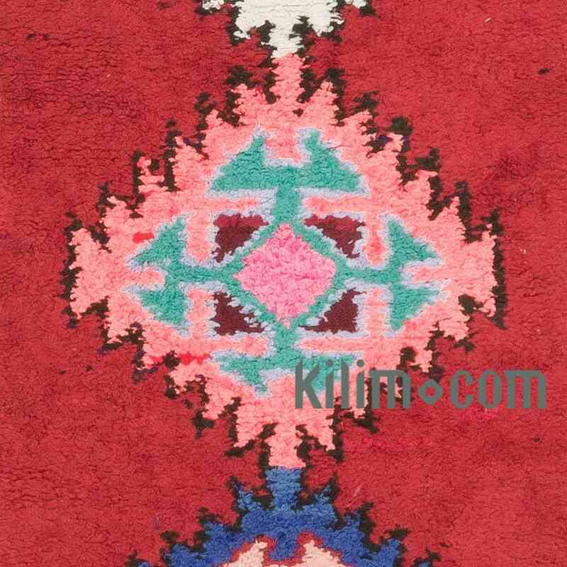 Vintage Tribal Runner Rug - 2' 9" x 10'  (33" x 120") - K0057231