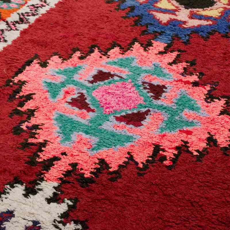 Vintage Tribal Runner Rug - 2' 9" x 10'  (33" x 120") - K0057231