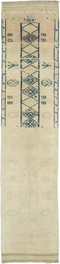 Vintage Tribal Runner Rug - 2' 10" x 12' 4" (34" x 148")