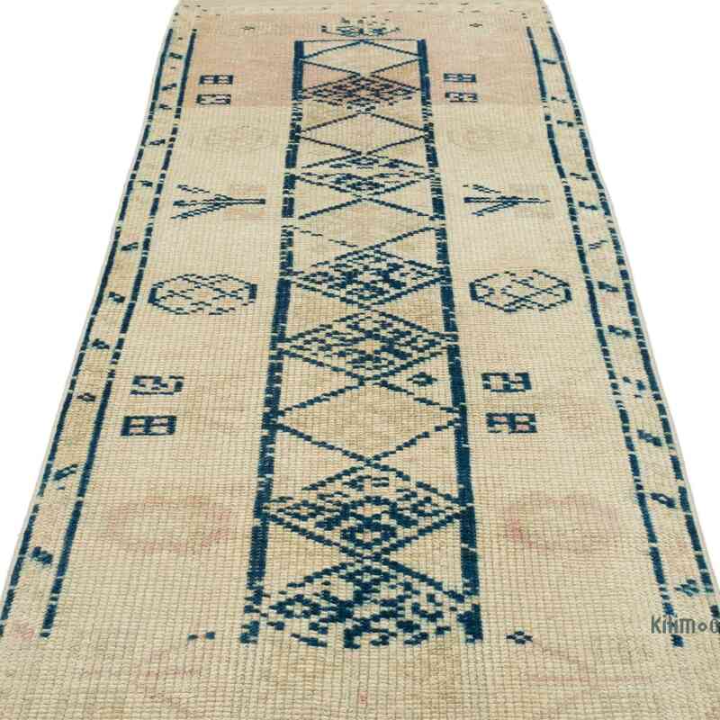 Vintage Tribal Runner Rug - 2' 10" x 12' 4" (34" x 148") - K0057252
