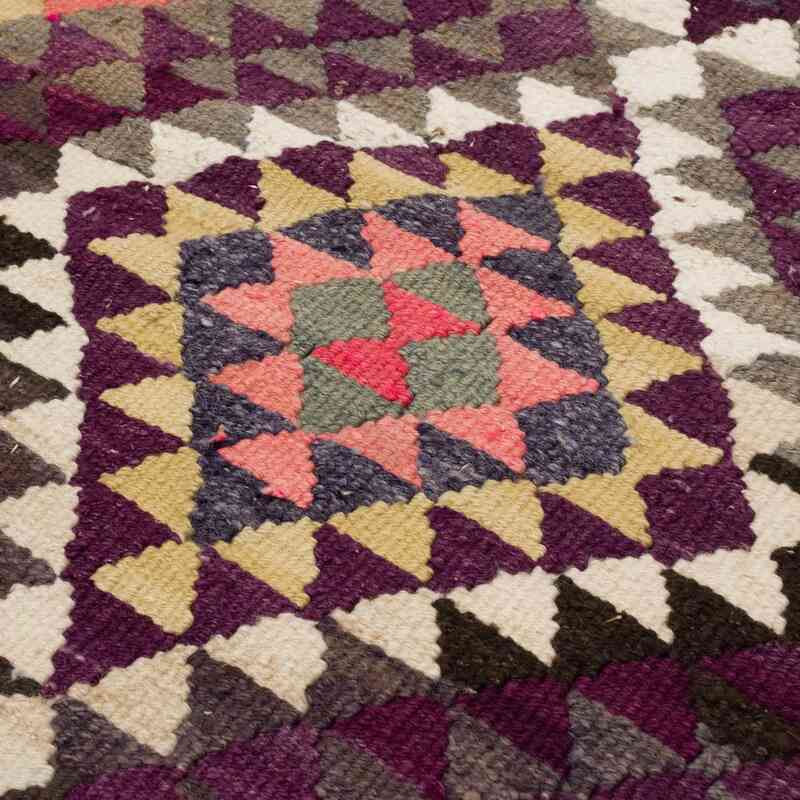 Vintage Tribal Kilim Runner - 3'  x 10' 10" (36" x 130") - K0057260