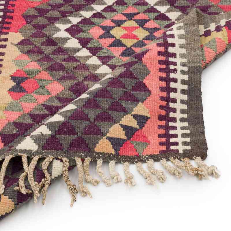 Vintage Tribal Kilim Runner - 3'  x 10' 10" (36" x 130") - K0057260