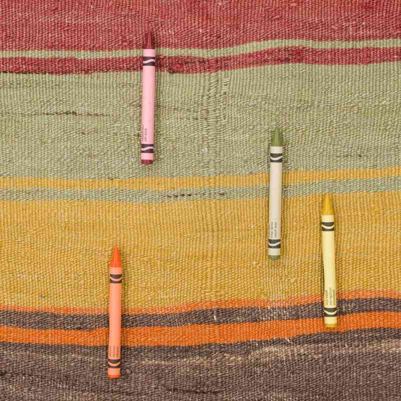 Vintage Sivas Kilim Rug - 4' 4" x 4' 10" (52" x 58") - K0057278